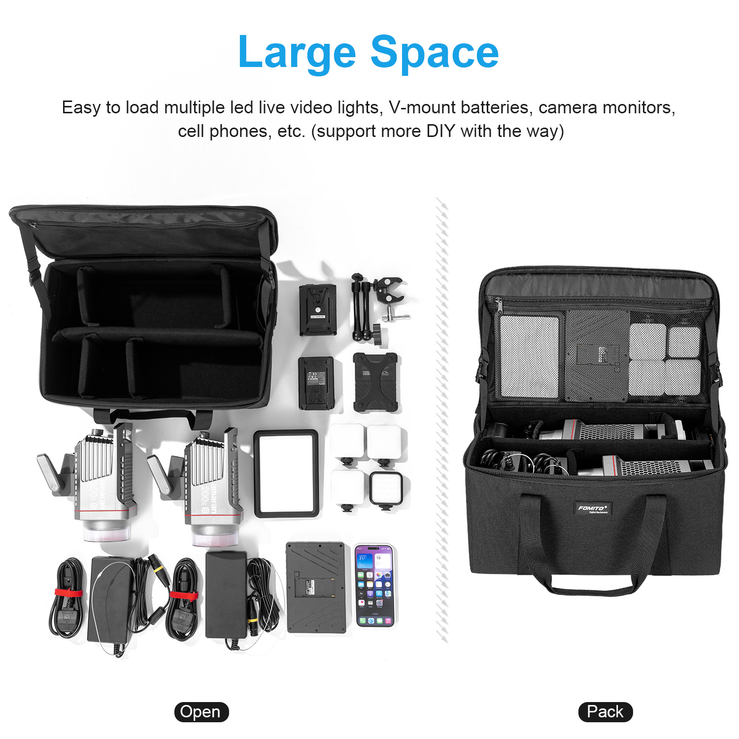 FOMITO Camera Bag Crossbody Sh - Camera Bag Waterproof review and price