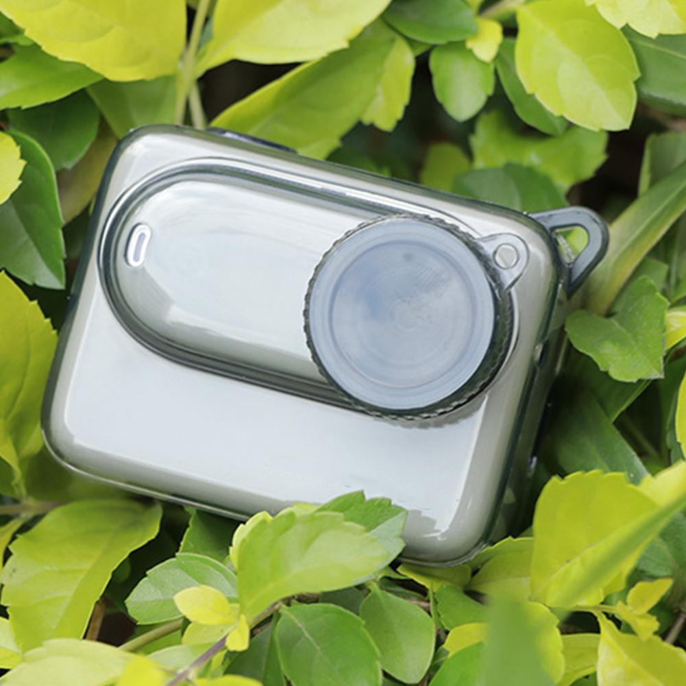 1pcs Transparent/gray TPU Anti - Insta360 Camera Go 3 review and price
