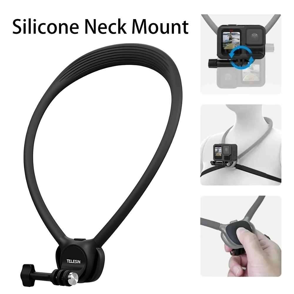 Silicone Neck Mount Soft for G - Insta360 Camera Go 3 review and price