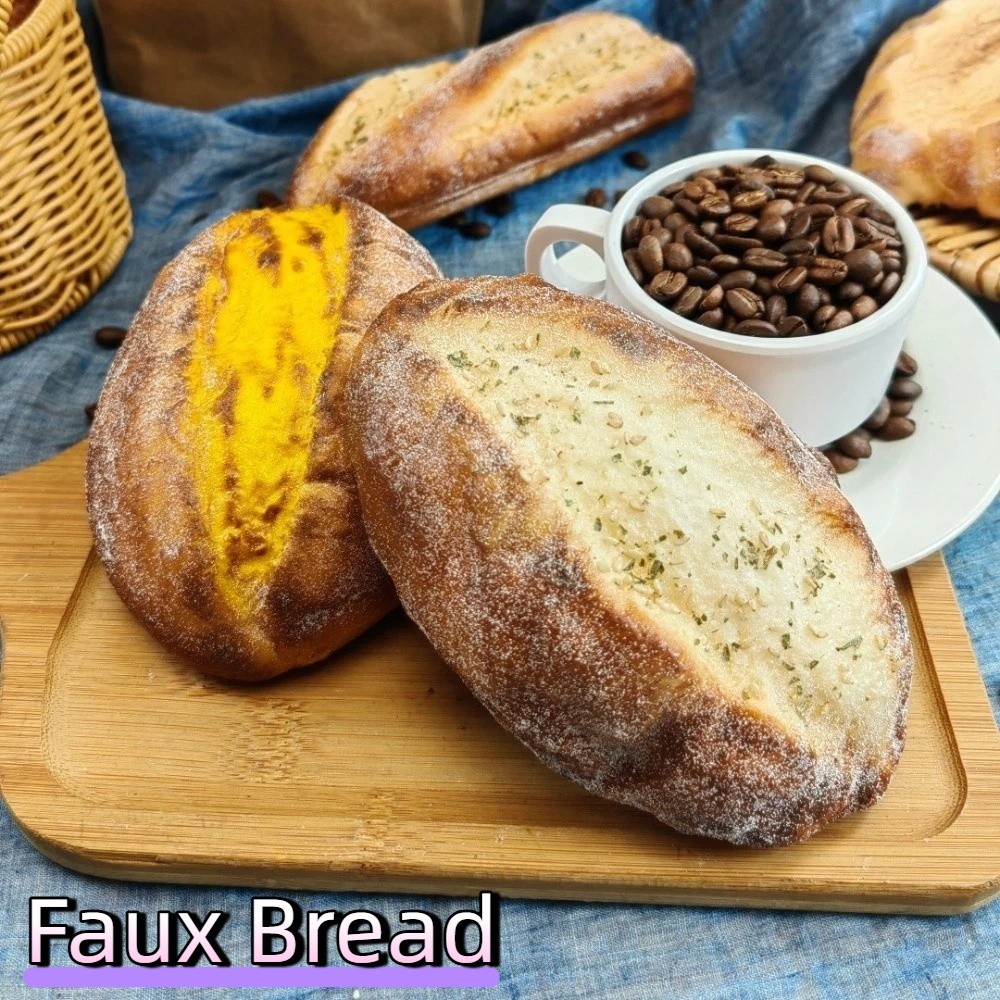 Soft PU Faux Bread Non-Toxic R - Photography Interest review and price
