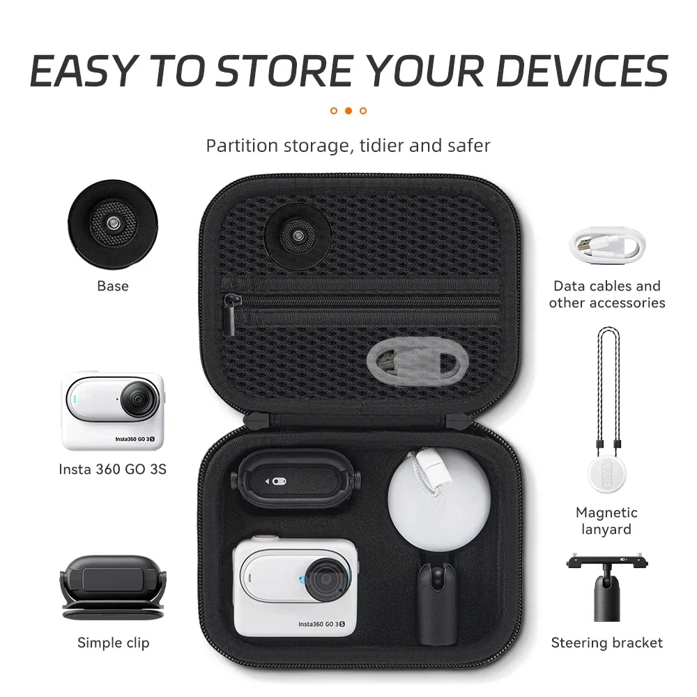 For Insta360 GO3/GO3S Mini Cas - Insta360 Camera Go 3 review and price