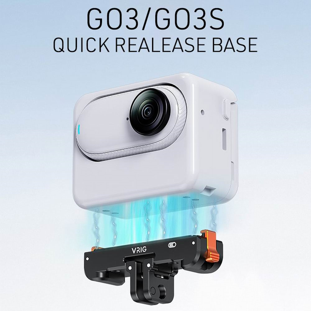 VRIG Aluminum Magnetic Chargin - Insta360 Camera Go 3 review and price