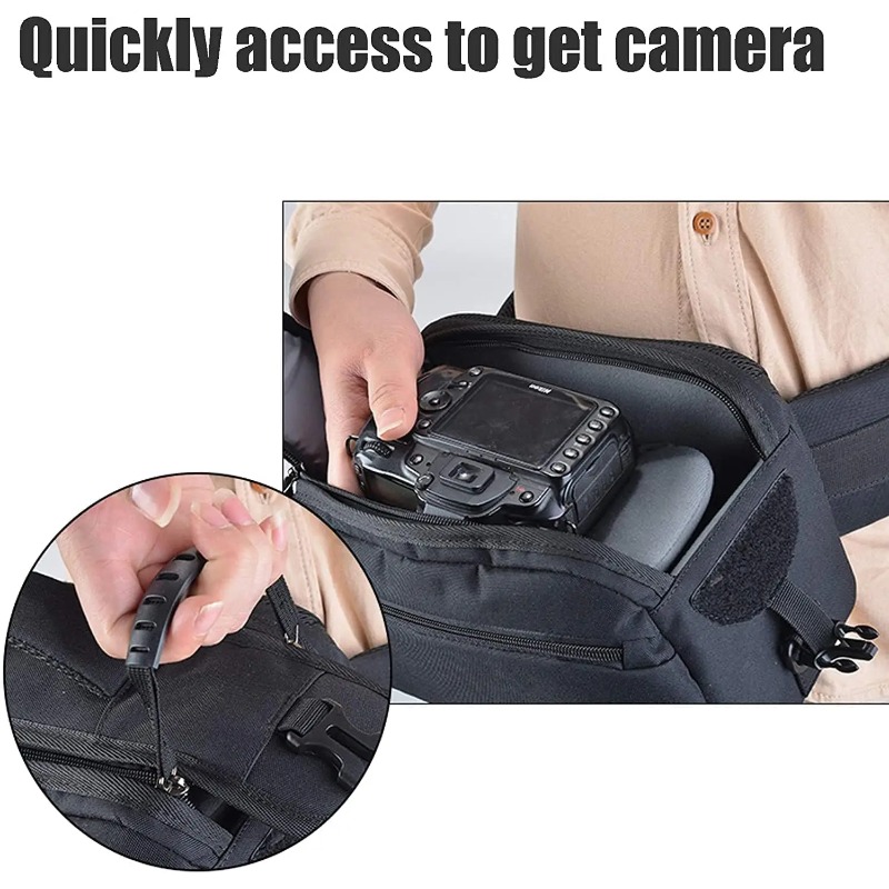 Waterproof One-Shoulder Sling  - Camera Bag Waterproof review and price
