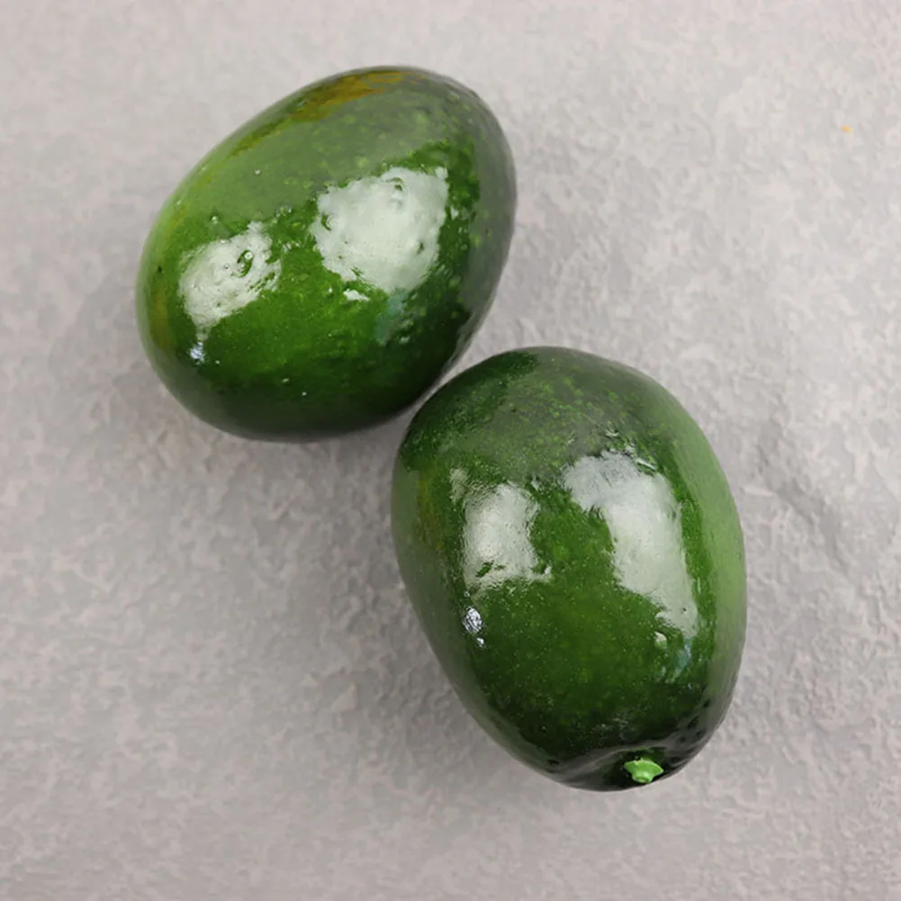 6pcs Artificial Avocado Model  - Photography Food review and price